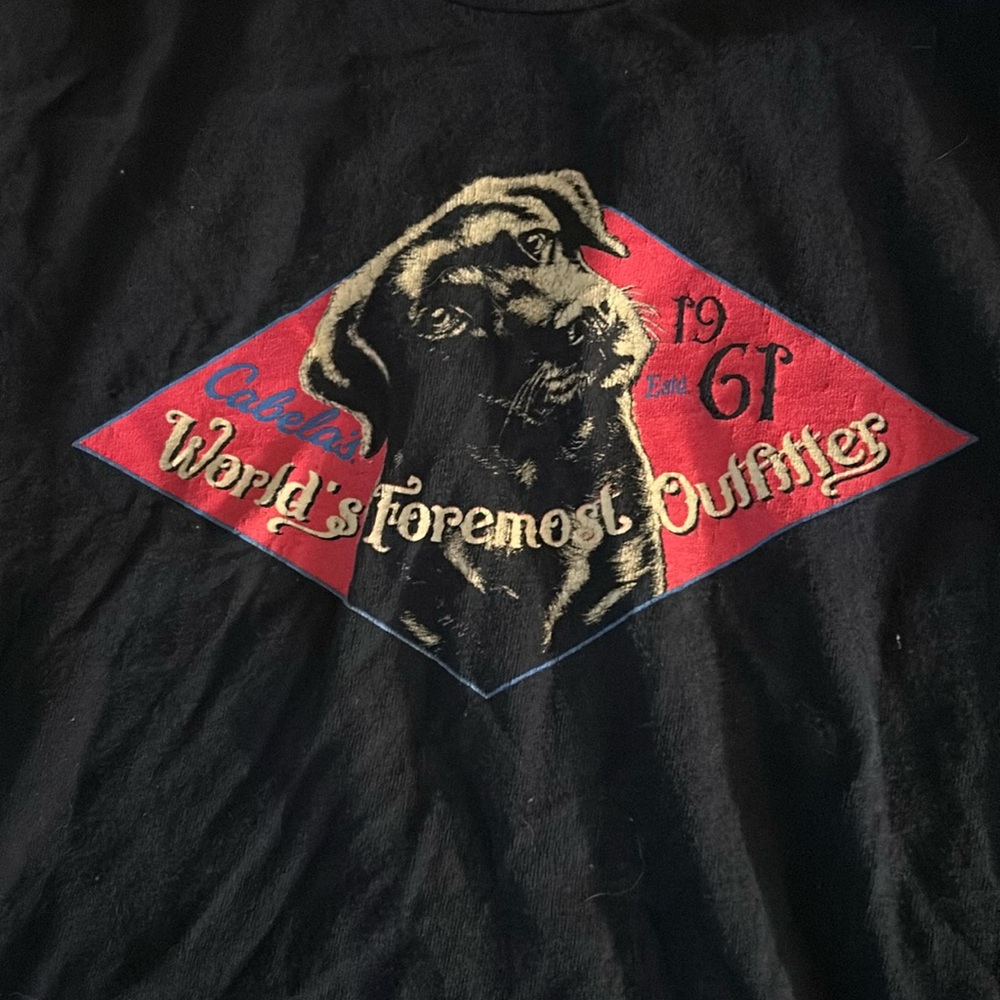 Cabelas retriever tee